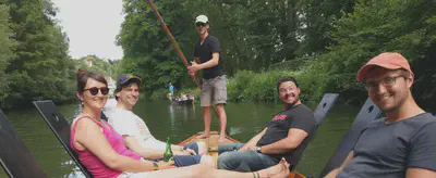 June, 2022. Left to right: Janna Lendner, Randolph Helfrich, Frank van Schalkwijk, Michael Hahn, Jan Martini